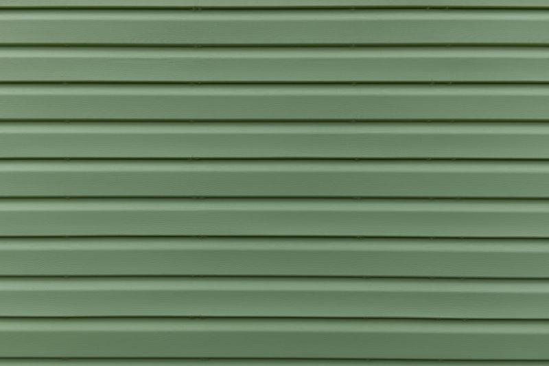 Siding panels in storage